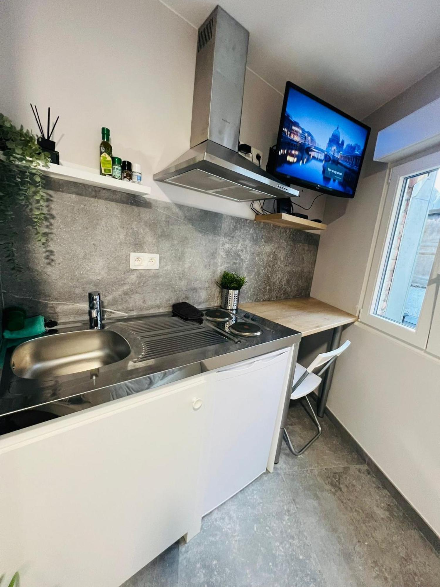 Mini Studio Une Personne Daire Liège Dış mekan fotoğraf